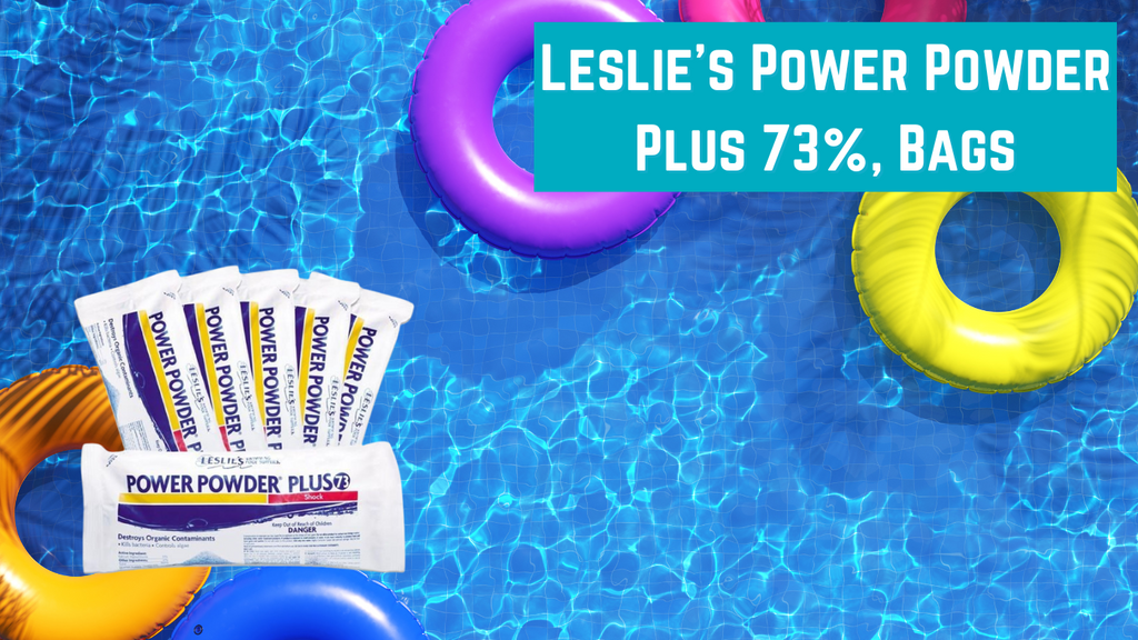 Leslie's Power Powder Plus Flagship Pool Shock and SuperChlorinator