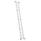 16 Step 15.5FT Ladder Folding Extension Aluminum Multi Purpose 330lb Load Swimmingpool Step Ladder Telescoping Ladder Pool ladders for Above Ground Pools Above Ground Pool Ladder Pool Ladder