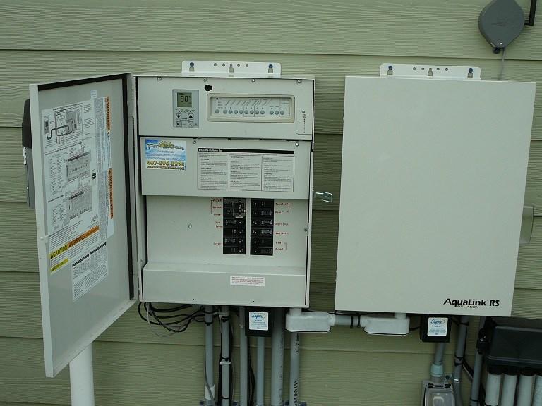 Automated Pool Control System Configuration