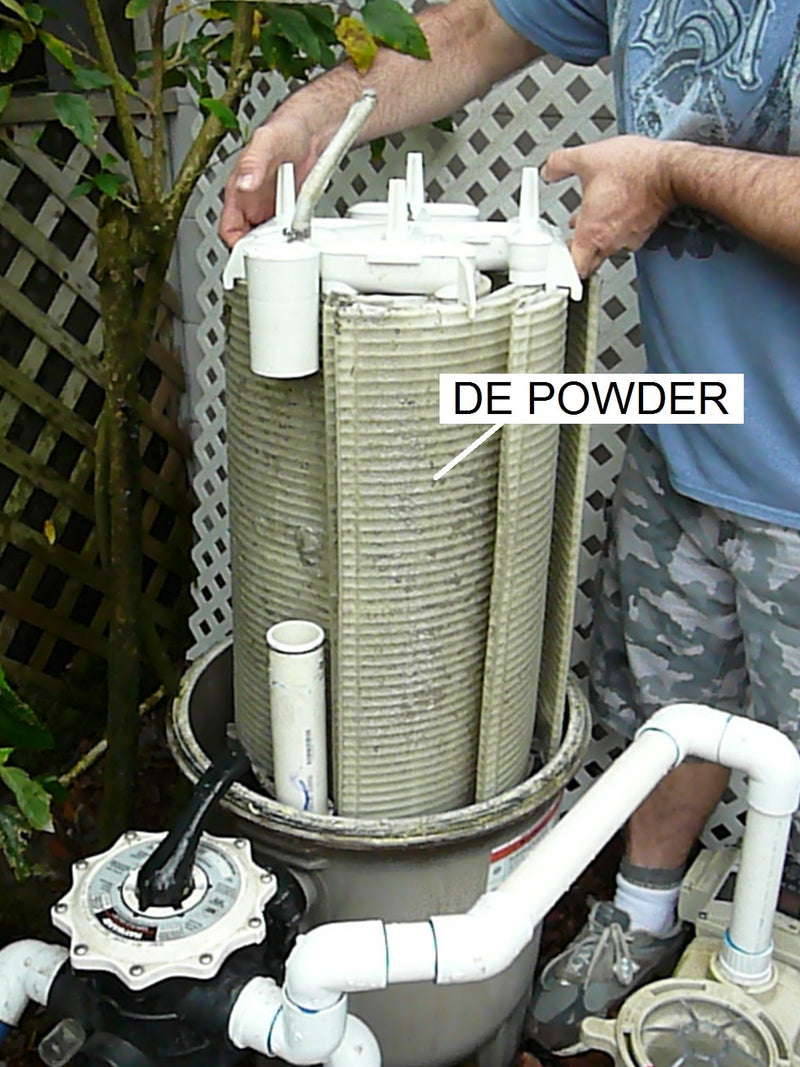 Preventing DE Filter Powder Returning to Pool