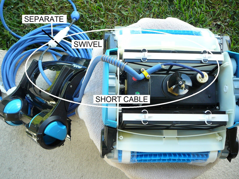 How to Change a Maytronics Dolphin Pool Cleaner Short Cable