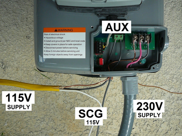 How To Connect a 115V SCG to a Century Variable Speed 270 Motor
