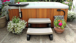 What are the best hot tub steps?