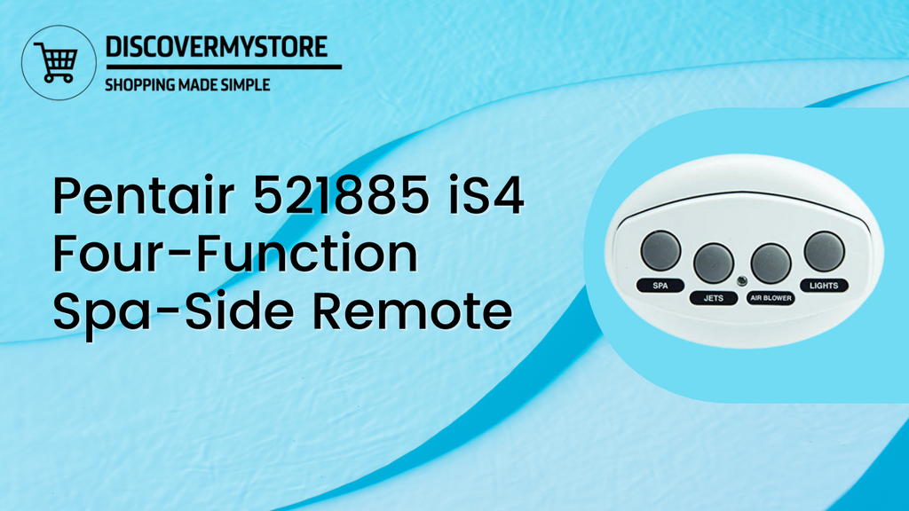 Pentair 521885 iS4 FourFunction SpaSide Remote DiscoverMyStore