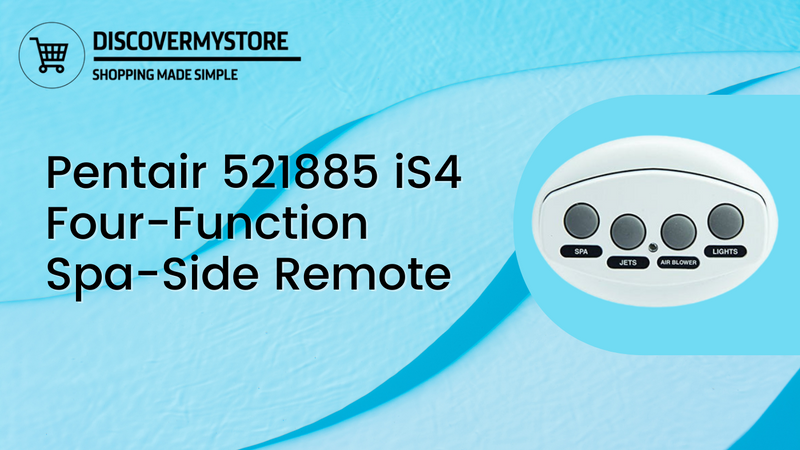 Pentair 521885 iS4 Four-Function Spa-Side Remote