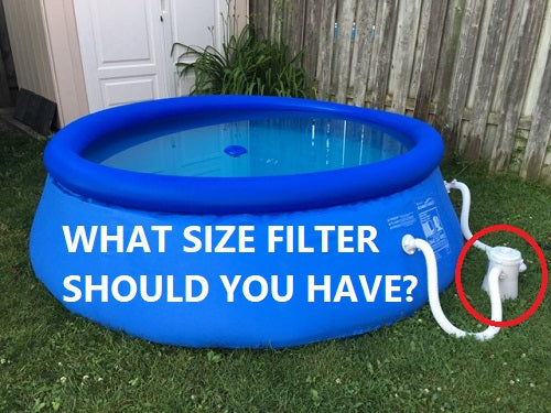 How to Size an Above Ground Pool Filter