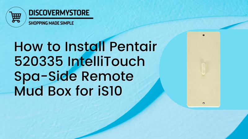 How to Install Pentair 520335 IntelliTouch Spa-Side Remote Mud Box for iS10