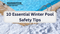 10 Essential Winter Pool Safety Tips