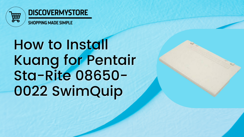 How to Install Kuang for Pentair Sta-Rite 08650-0022 SwimQuip U-3 Swimming Pool Skimmer Weir Hinged Gate
