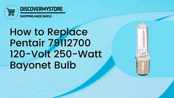 How to Replace Pentair 79112700 120-Volt 250-Watt Bayonet Bulb