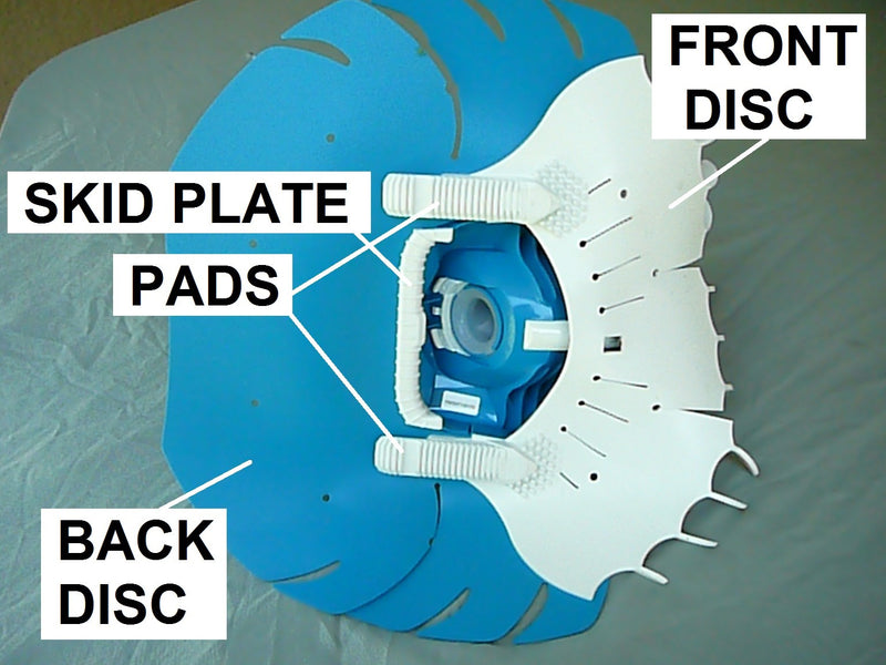How To Change the Zodiac T5 Pool Cleaner Discs and Foot Pads
