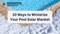 10 Ways to Winterize Your Pool Solar Blanket