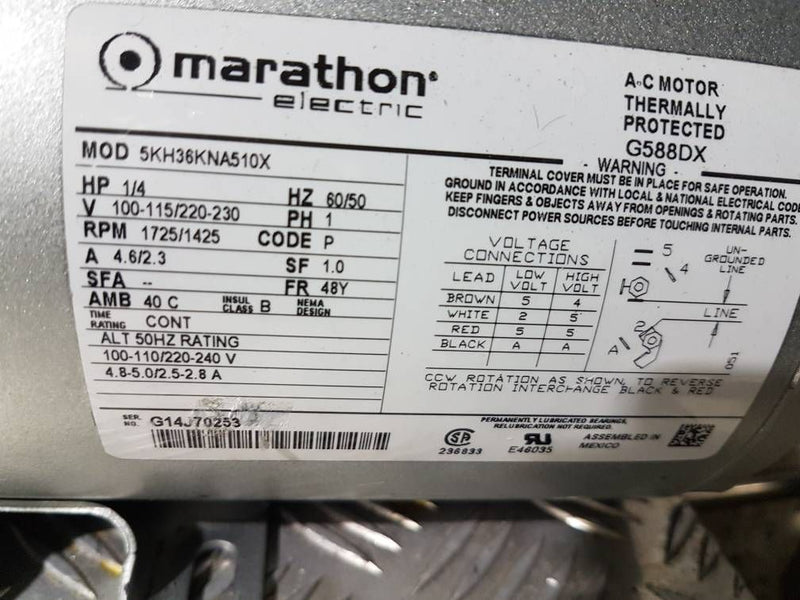 How to Understand a Marathon Pool Motor Label