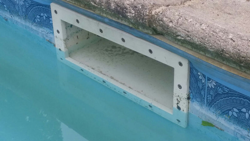 How to repair a leaky in ground pool skimmer gasket