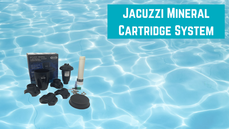 Jacuzzi Mineral Cartridge System for in-ground and above Ground Pools up to 25,000 Gallons