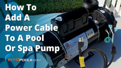 How To Add A Plug And Cable On A Pool Or Spa Pump Motor