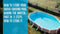 How to Store Your Above-Ground Pool During the Winter. Part III: 5 Steps How to Store a Standard Above-Ground Pool for the Winter