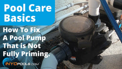 How To Repair A Pool Pump That Is Not Full Of Water