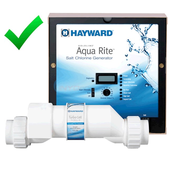 How to Set Up a Hayward Aqua Rite Salt Chlorine Generator