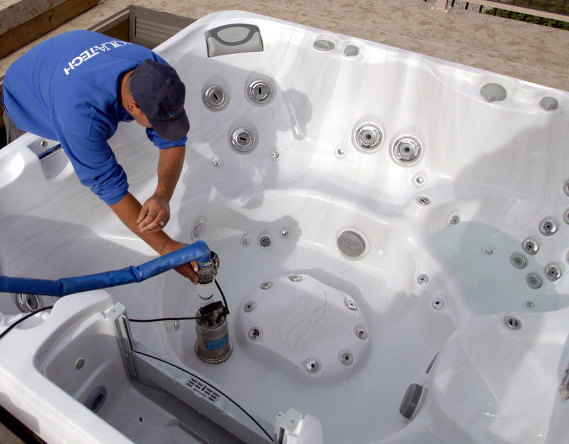 Draining of your Pool Spa