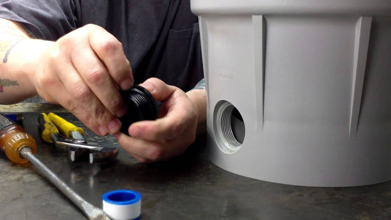 How To Change a Pool Filter Drain Plug on a Cartridge Filter