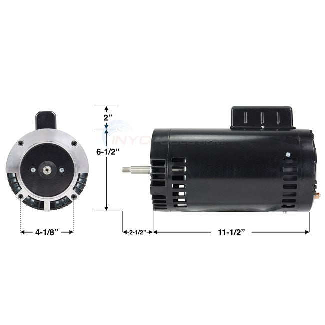 How To Connect A PureLine Motor Model PL2228 and PL2229 on 115V
