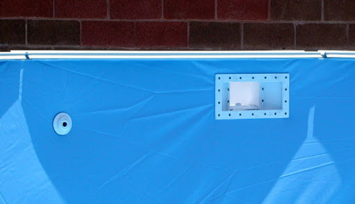 How To Install an AG Oval Pool - Pt 9, Installing Skimmer and Return