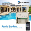 WiFi Pool Controller 120-277 VAC 3 Circuit 2-SPDT/1DPDT with SPDT - PE733P