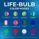 Life-Bulb Color LED Inground 1.5" Nicheless Pool Light (100ft Cord) | Replaces Pentair GloBrite | Lifetime Replacement Program