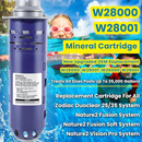 Nature2 W28001 Replacement Cartridge for Duoclear 25 35, All Zodiac Duoclear & Nature2 Fusion, Fusion Soft, Aboveground Ingroud Pool Sanitizer Up to 35,000 Gallons