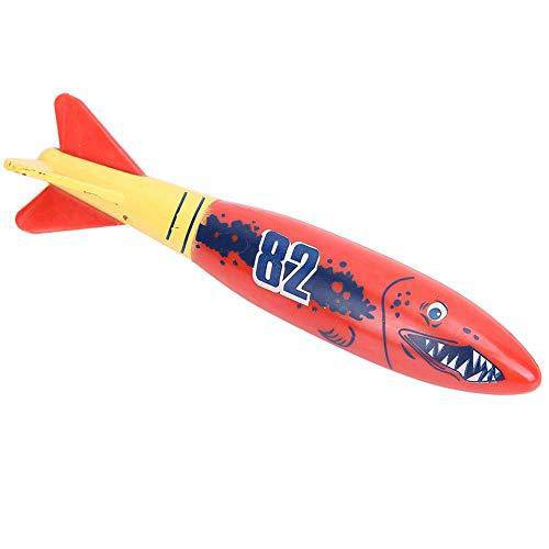 Torpedo Rocket, Underwater Torpedo Rocket, Quality Plastic Material, Water Torpedo Rocket, Good Workmanship, for Toy Game Rocket Toy Swimming Toy Throwing Game