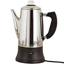 12 Cup Stainless Steel Coffee Percolator by Home Marketplace
