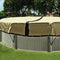 12 Foot x 18 Foot Oval Ultimate Above Ground Winter Pool Cover - 12 Year Warranty