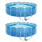 12ft x 30in Frame Above Ground Pool Set w/ 2 Pack Filter Pump Framed Swimming Pools Swimming Pool Above Ground Pool Pools for Backyard Outdoor Pool Above Ground Pools Backyard Pool