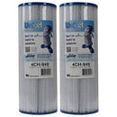 2) New Unicel 4CH-949 Pool Spa Waterway Replacement Filter Cartridges 50 Sq Ft