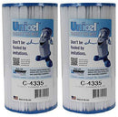2) UNICEL C-4335 Hayward Replacement Swimming Pool Filters C4335 FC-2385 PRB35