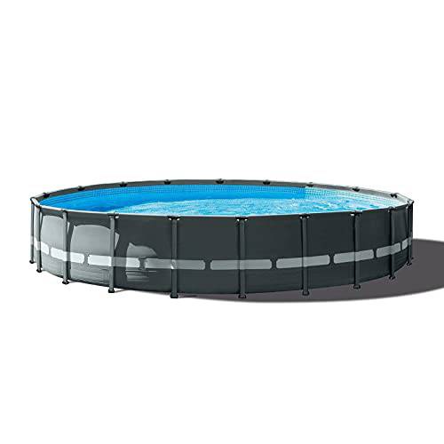 20' x 48" Round Ultra XTR Frame Swimming Pool Set with Filter Pump Framed Swimming Pools Swimming Pool Above Ground Pool Pools for Backyard Outdoor Pool Above Ground Pools Backyard Pool Frame Pool