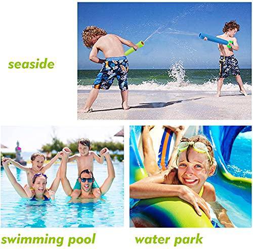 2021 New 34 Pcs Sinking Dive Pool Toys Water Gun Underwater Swimming Toys,Diving Gems,Diving Sticks for Boys Girls Kids Summer Swimming Pool Beach Sand Outdoor Water Activity Fighting Play Toys