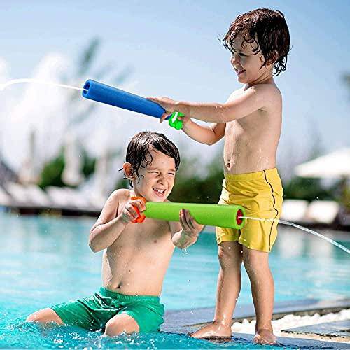 2021 New 34 Pcs Sinking Dive Pool Toys Water Gun Underwater Swimming Toys,Diving Gems,Diving Sticks for Boys Girls Kids Summer Swimming Pool Beach Sand Outdoor Water Activity Fighting Play Toys