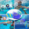 2021 New Summer Kids Swimming Pool Toy Mini Stingray Adjustable Self-propelled Devil Fish Flipper Training Underwater Glider Equipment Diving Water Toys Swimming Pool Toy, Adjustable Fins (Small)