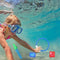 21 pcs Swimming Pool Toys Diving Toys Set, Diving Rings, Jellyfish, Torpedo Bandits, Gemstones, Underwater Diving Game Pool Training Toys for Kids (1 Set)