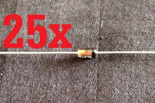 25x 1n4148 Do-35 In4148 Silicon Switching Diode 25pcs B1