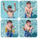 28 Pcs Diving Pool Toys Jumbo Set with Storage Bag Includes (4) Diving Sticks, (4) Diving Rings, (4) Toypedo Bandits,(5) Pirate Treasures, (6) Fish Toys, (3) Diving Toy Balls, (2) Stringy Octopus