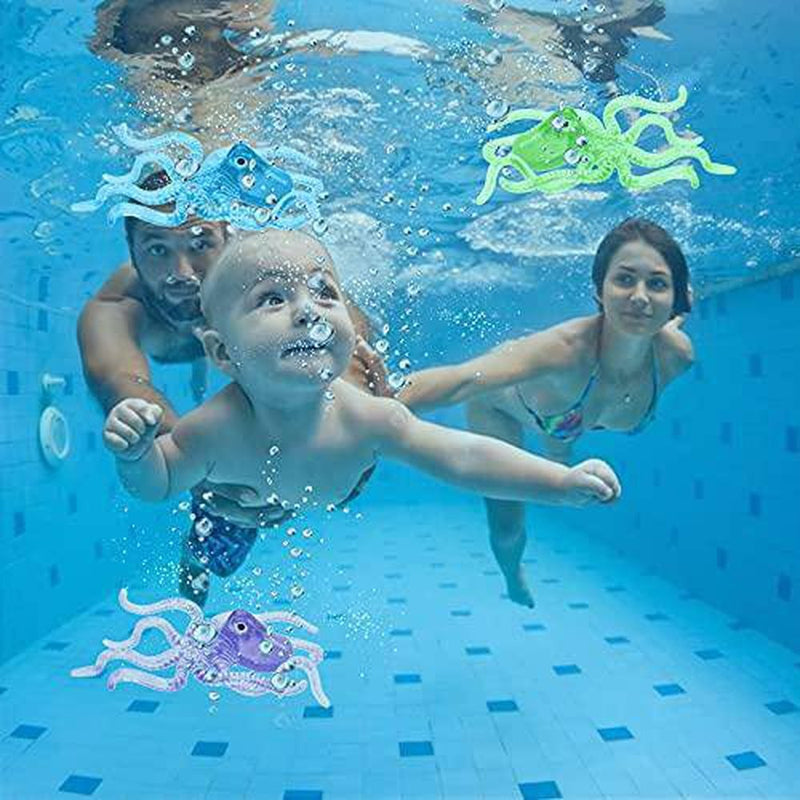 3/4/6PC Diving Toys Swimming Pool Diving Toys Pool Rings Dive Sticks Shark Toy Pool Gems Gifts for Boys and Girls