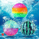 3 Pieces Swimming Pool Toys Ball 8.6 Inch Pool Games Ball Underwater Game Swimming Accessories for Teens and Adults Under Water Passing, Dribbling, Buoying, Diving