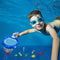 30 Pcs Pool Diving Toys, Underwater Swimming Dive Toys Set - Includes Dive Rings, Dive Sticks, Dive Grass, Fish Net, Torpedo Toy, Gems & Mesh Bag for Kids