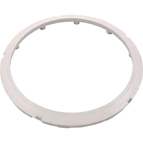 Pentair American Products Light Face Ring, Am Prod, Aqualumin/II, w/insert, White