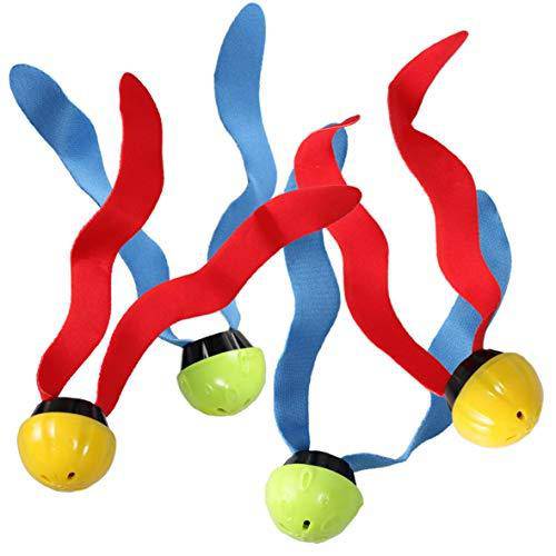 32 Pcs Diving Pool Toys Set with Bonus Storage Bag Includes Diving Rings, Diving Sticks, Toypedo Bandits , Diving Toy Balls, Octopuses, Fishes & Pirate Treasures, Underwater Sinking Pool Toys for Kids