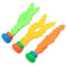 3PCs Underwater Swimming Diving Training Toy - Diving Ball Streamers Easy to Grasp, Eye-Catching Colors Summer Funny Water Game Tools Colorful Diving Toys for Kids Boys Girls Learning