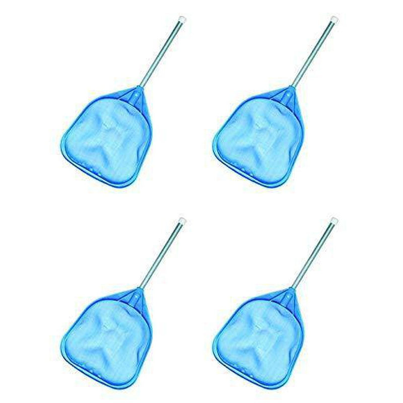 4) Hydrotools 8050 Swimming Pool Spa Tub 12" Aluminum Handle Leaf Net Skimmers